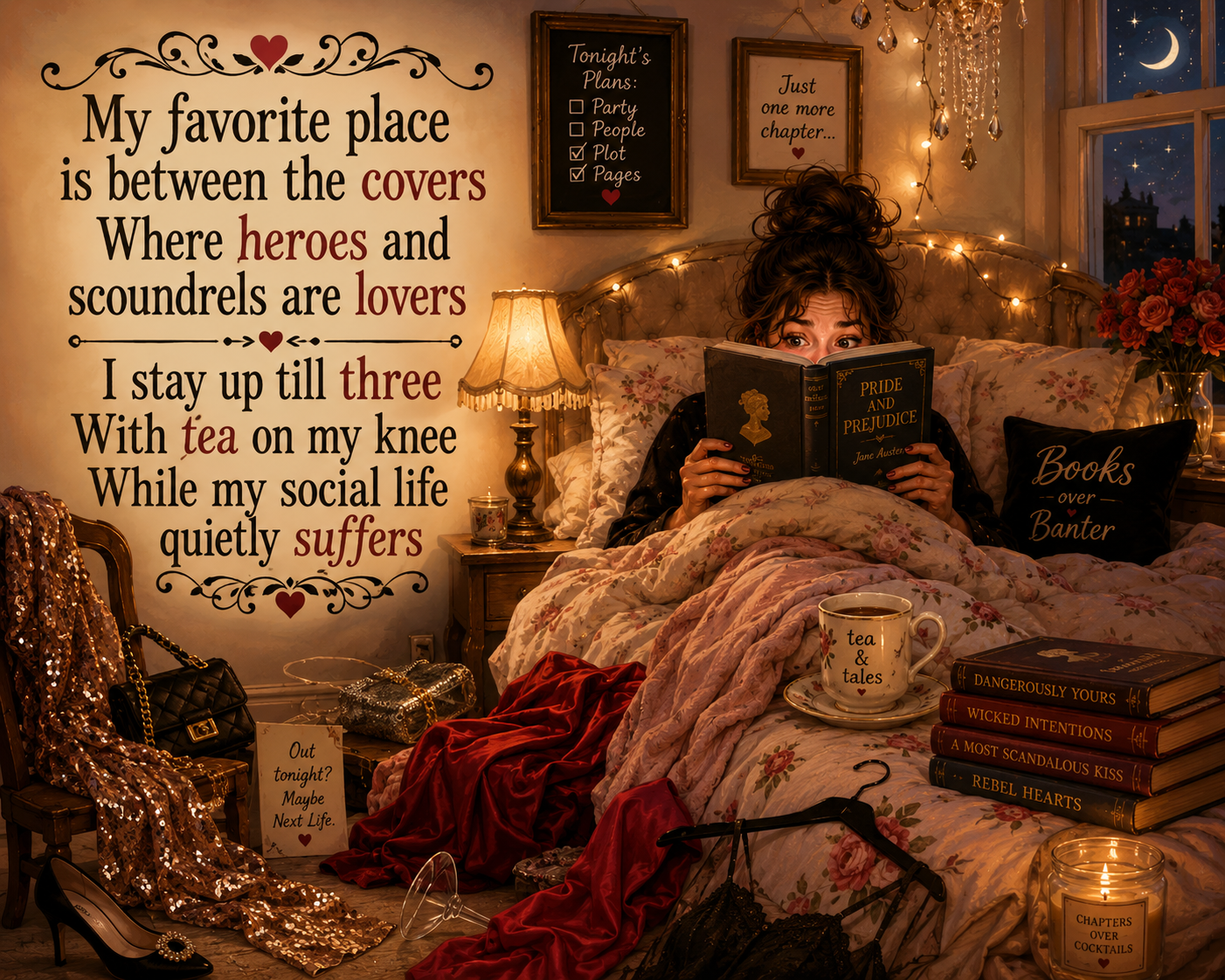 Between the Covers — Limerick Print Set (3 Prints)