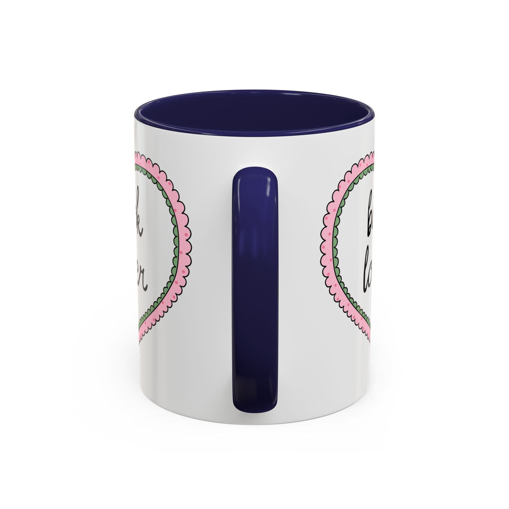 Book Lover Coffee Mug with Heart